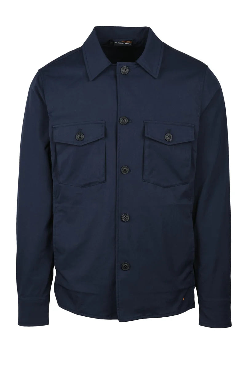 Save The Duck Coat Nylon Riciclato - Blu