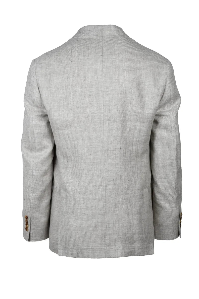 Brunello Cucinelli Giacca Lino/Lana/Seta - Beige