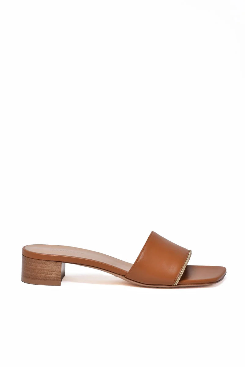 Fabiana Filippi Sandalo Mules - Marrone