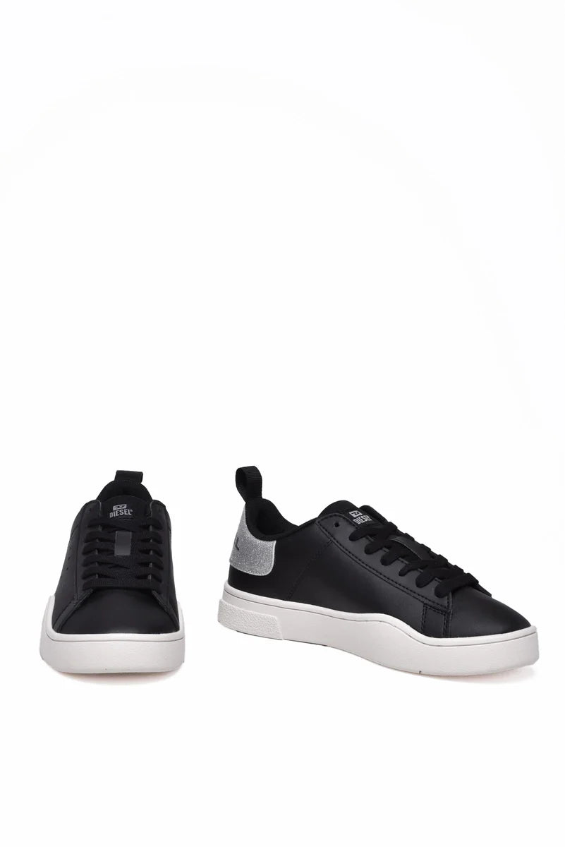 Diesel Serena Low Sneakers Nero/Argento