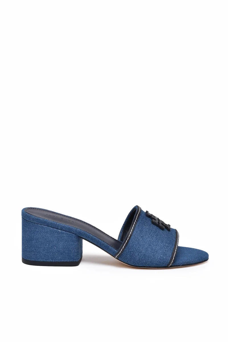 Tory Burch Sandalo Mules Denim - Denim