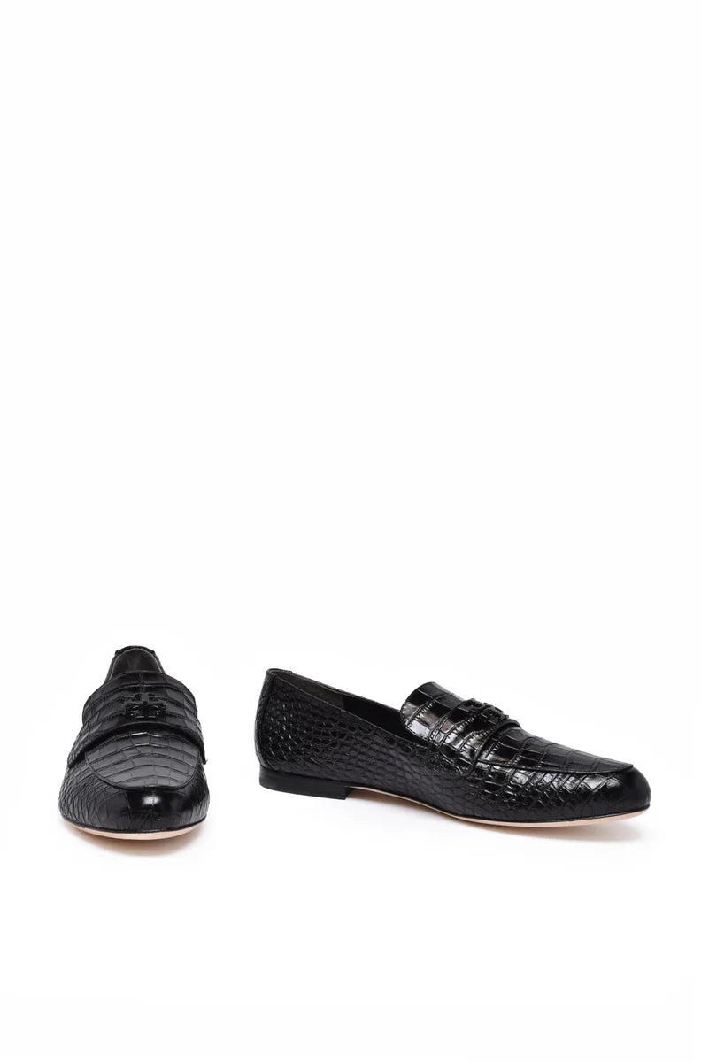 Tory Burch Mocassino in Pelle - Nero