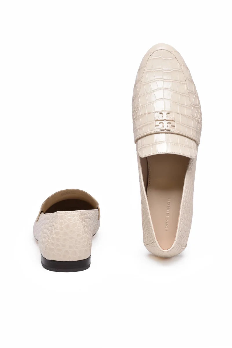 Tory Burch Mocassino in Pelle - Cream