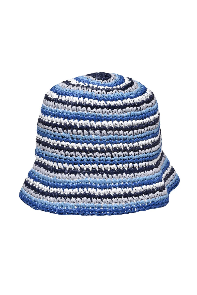 Missoni Raffia Hat - Turquoise