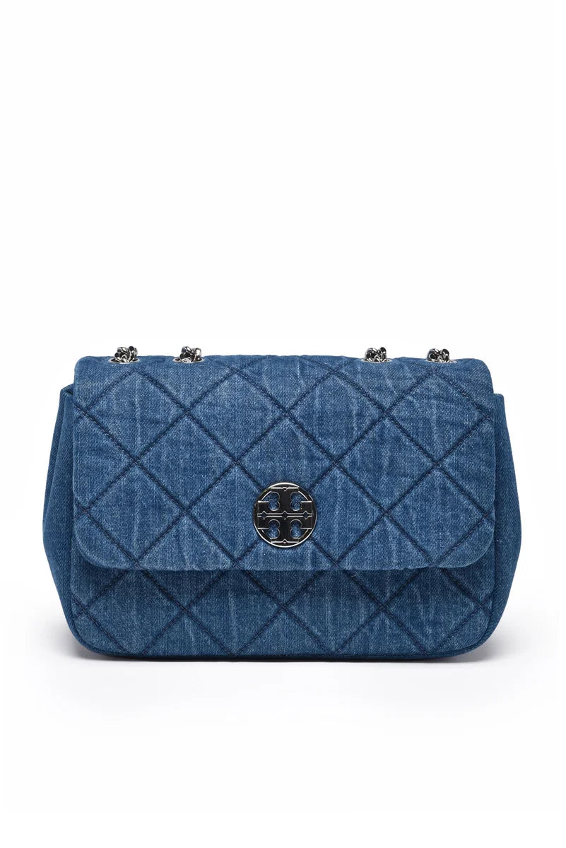Tory Burch Willa Denim Tracolla - Denim