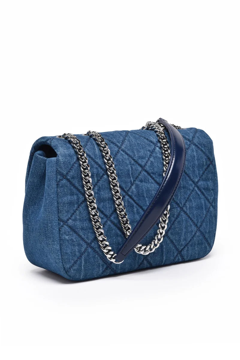 Tory Burch Willa Denim Tracolla - Denim