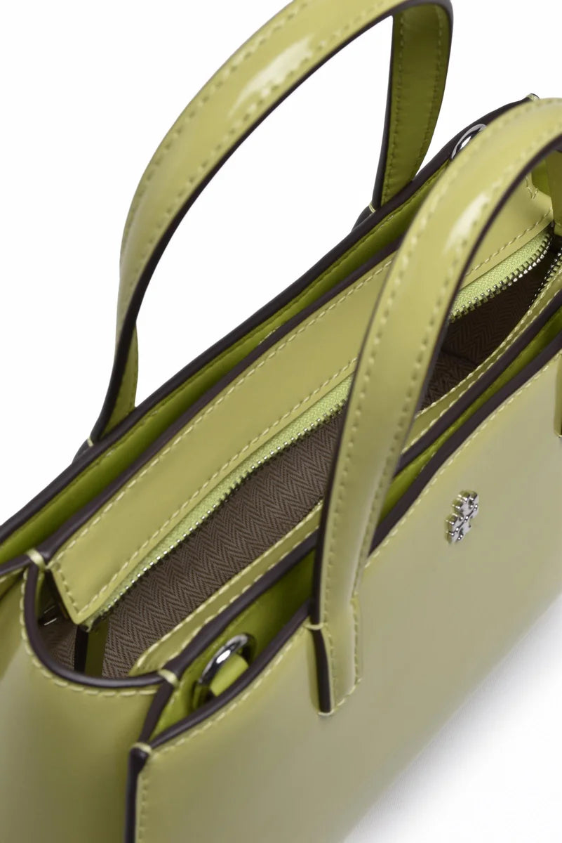 Tory Burch Emerson Patent Tracolla - Verde