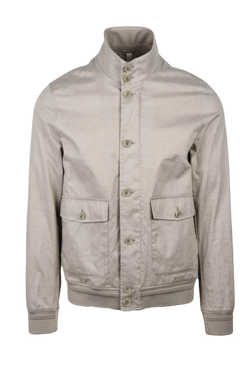 Duno Cappotto Lino Soil Portobello - Beige