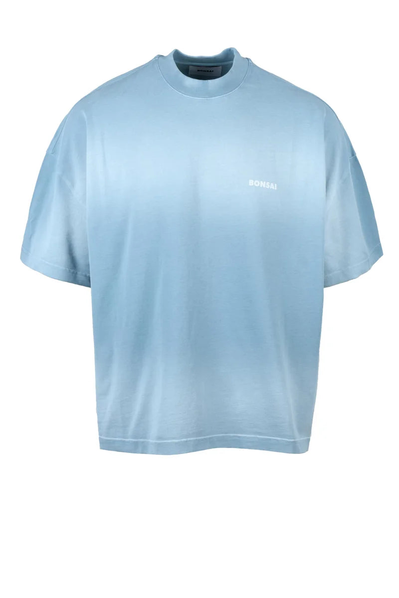 Bonsai Cotton T-shirt - Aqua Green