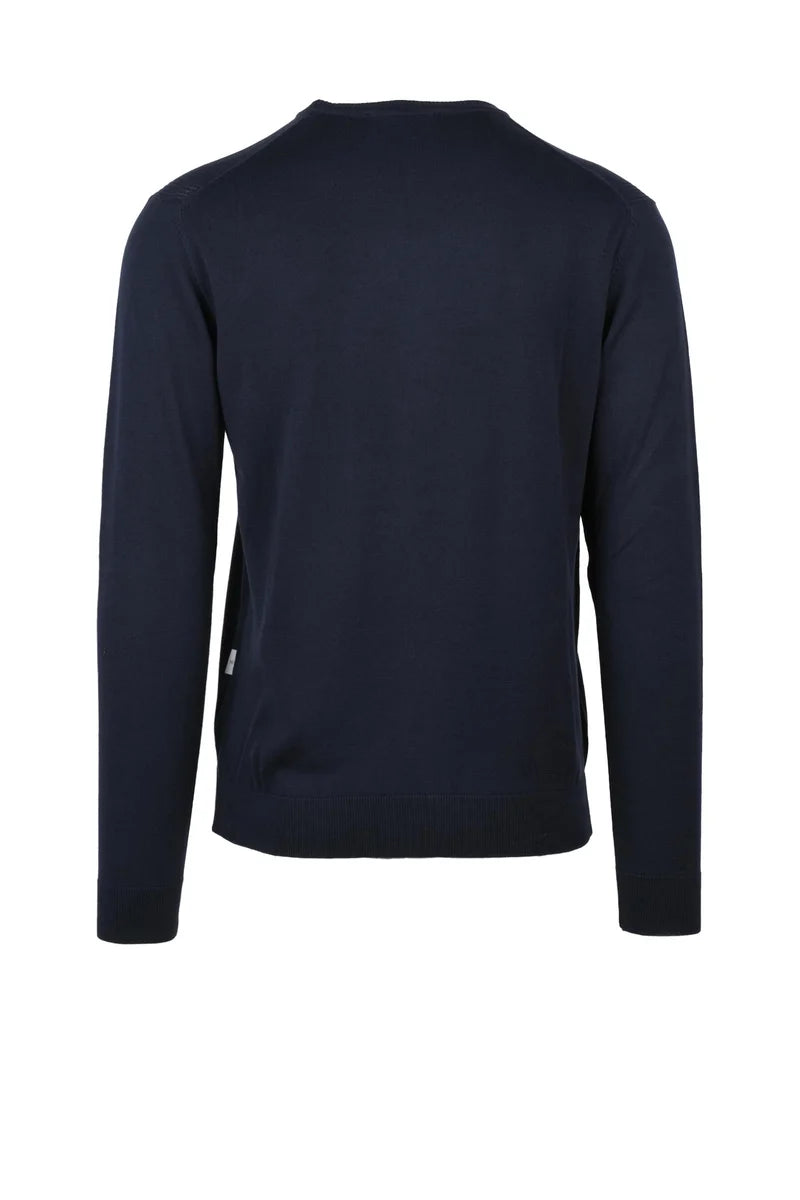 Hamaki-ho Crew Neck Cotton Sweater - Colors