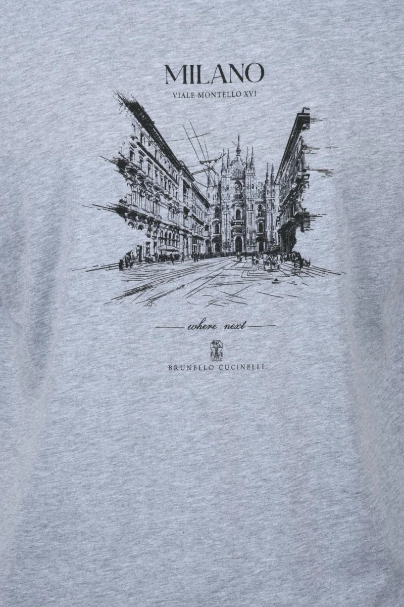 Brunello Cucinelli T-shirt - Grey