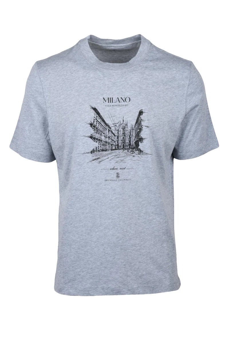 Brunello Cucinelli T-shirt - Grey