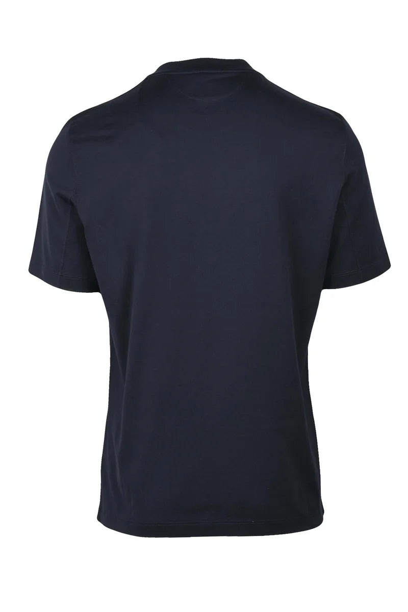 Brunello Cucinelli T-shirt Cotone - Blu