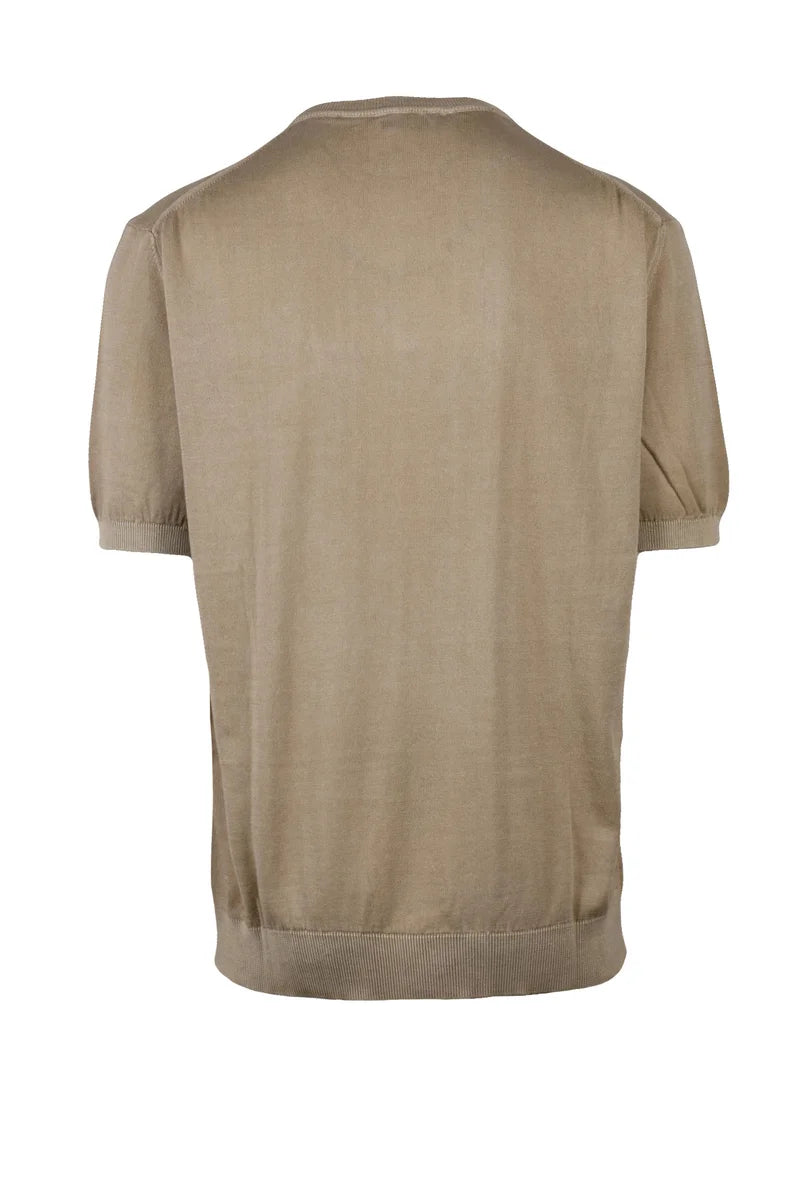 Out/fit Cotton Crew Neck Pullover - Blue