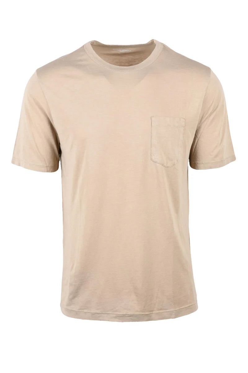 Officine Générale T-shirt Lyocell Cotone - Khaki