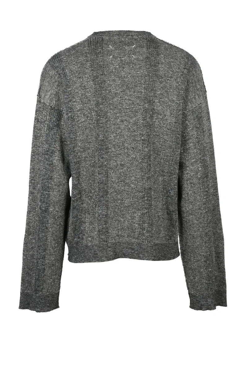 Maison Margiela Pullover V-neck - Rosso