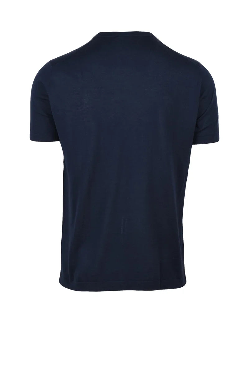 Manipur T-shirt in Maglia - Blu