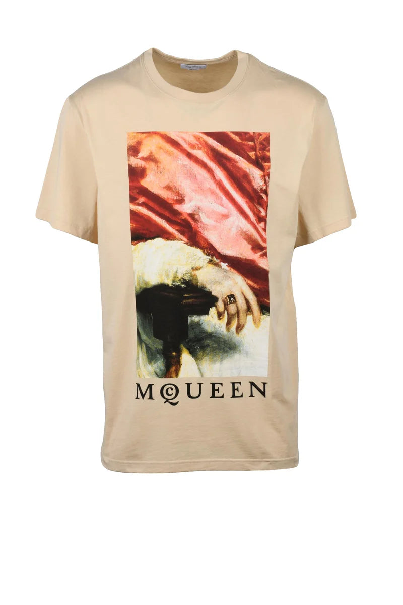 Alexander McQueen T-shirt - Beige