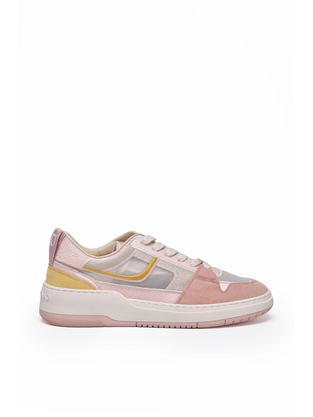 Ferragamo Destiny Sneaker - Bianco/Rosa