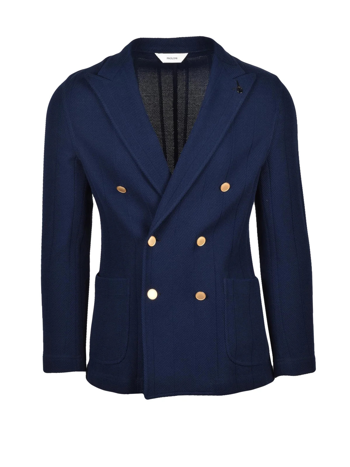Paoloni Giacca Blazer Doppiopetto - Blu