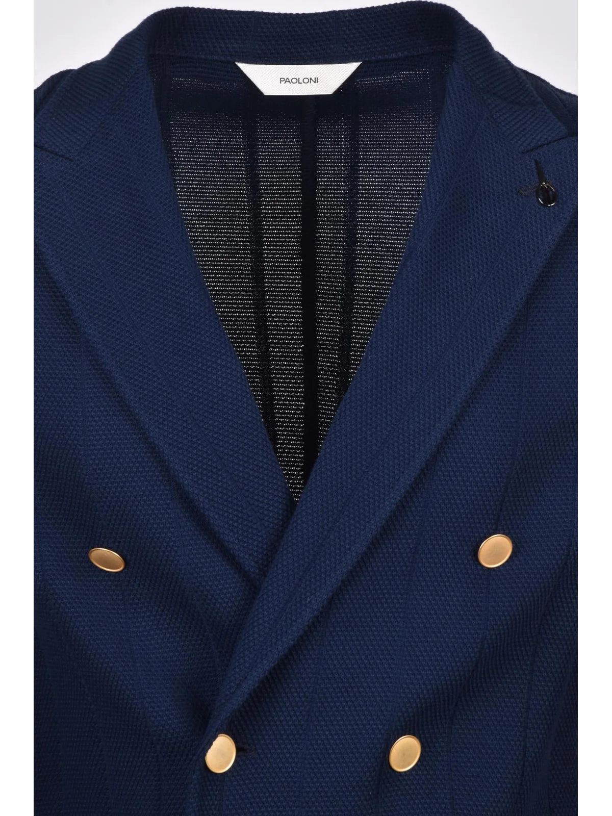 Paoloni Giacca Blazer Doppiopetto - Blu