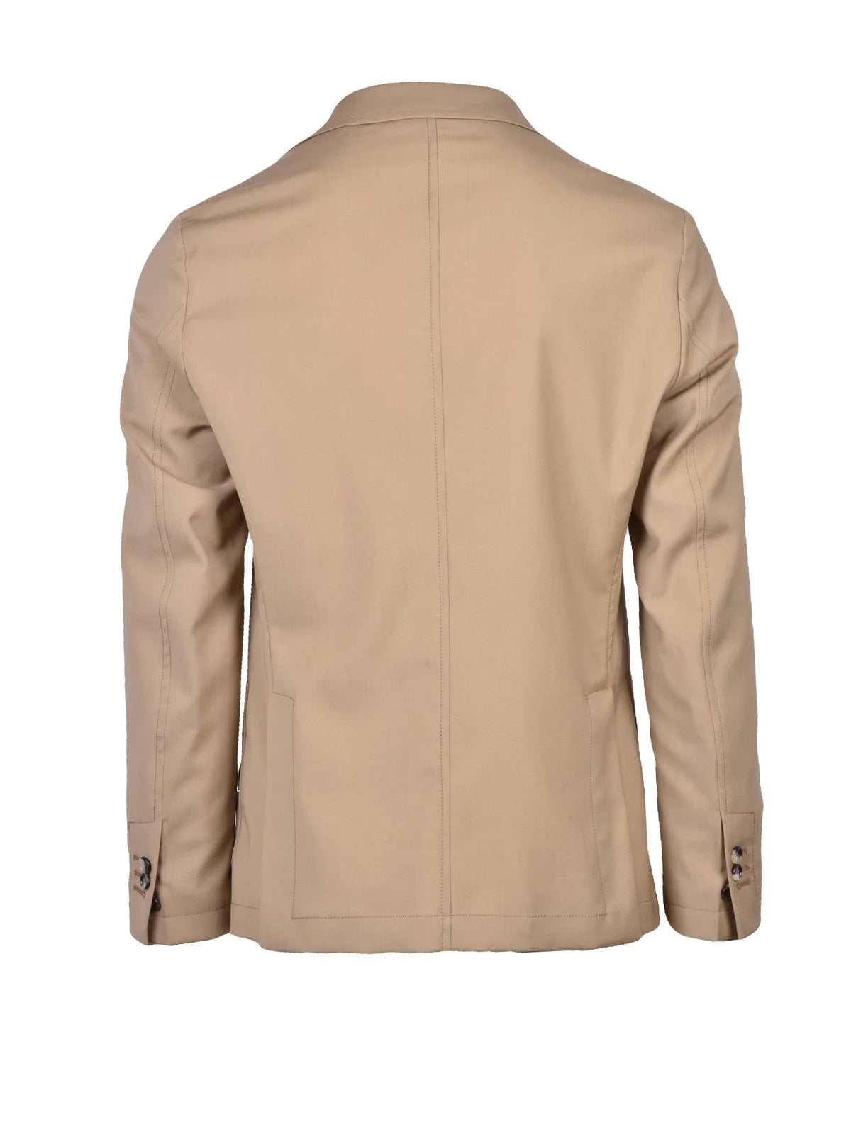 Paoloni Giacca Lana Vergine - Beige