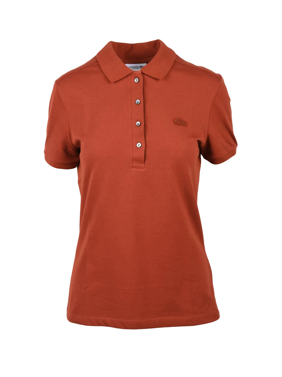 Lacoste Polo Cotone Marrone