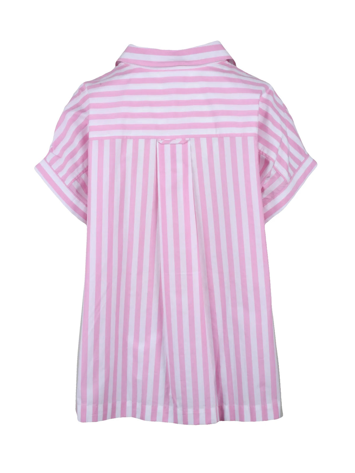 Aspesi Blusa Cotone Bianco/Rosa