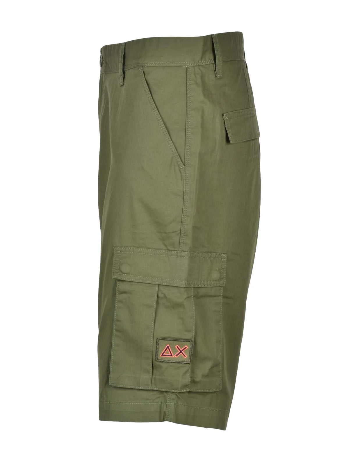Sun68 Military Beach Shorts - Green