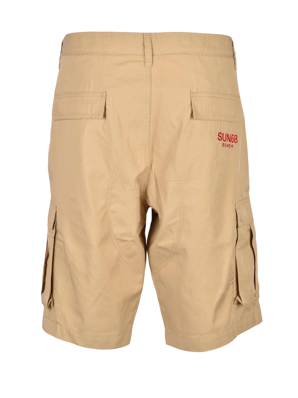Sun68 Military Beach Shorts - Green