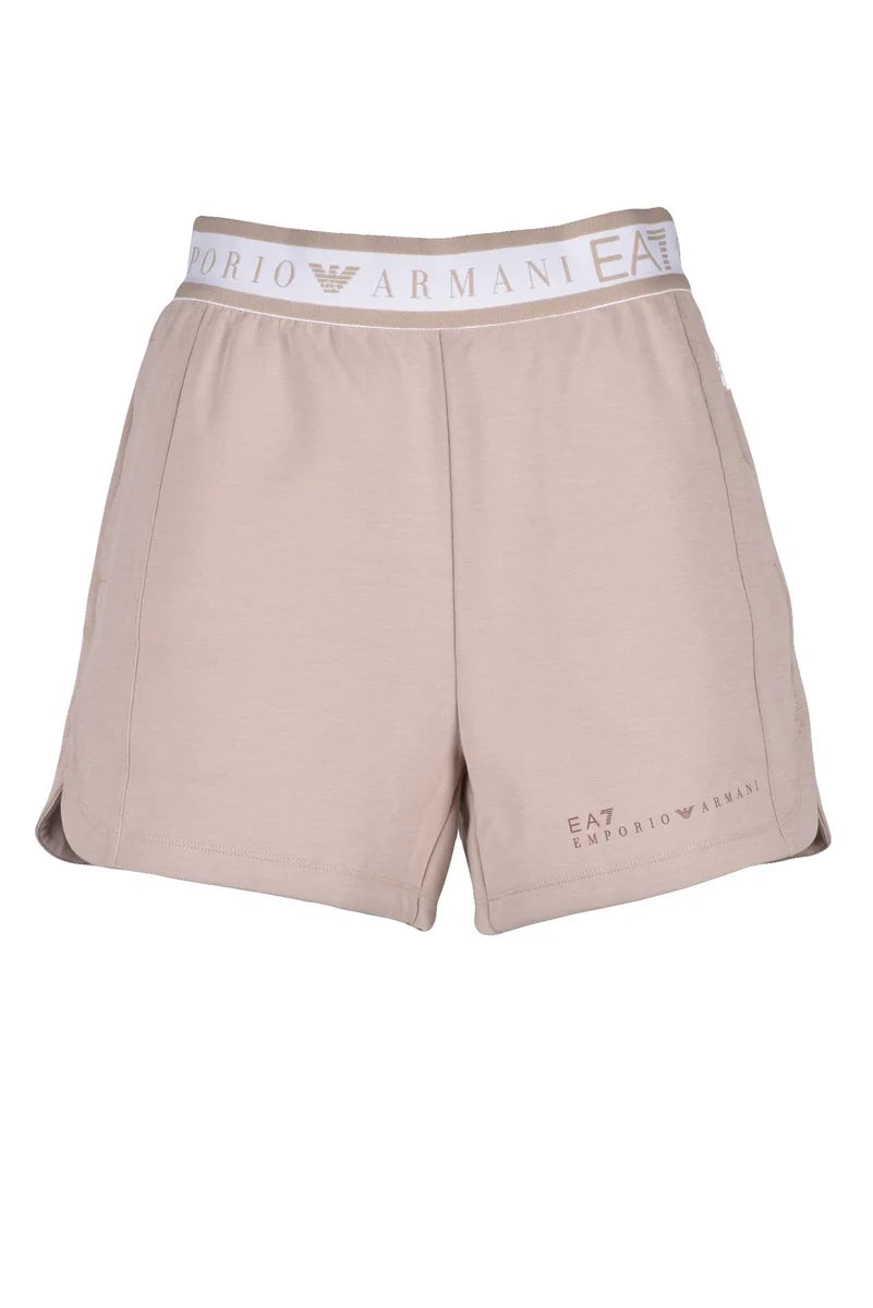 EA7 Emporio Armani Shorts Tuta - Taupe