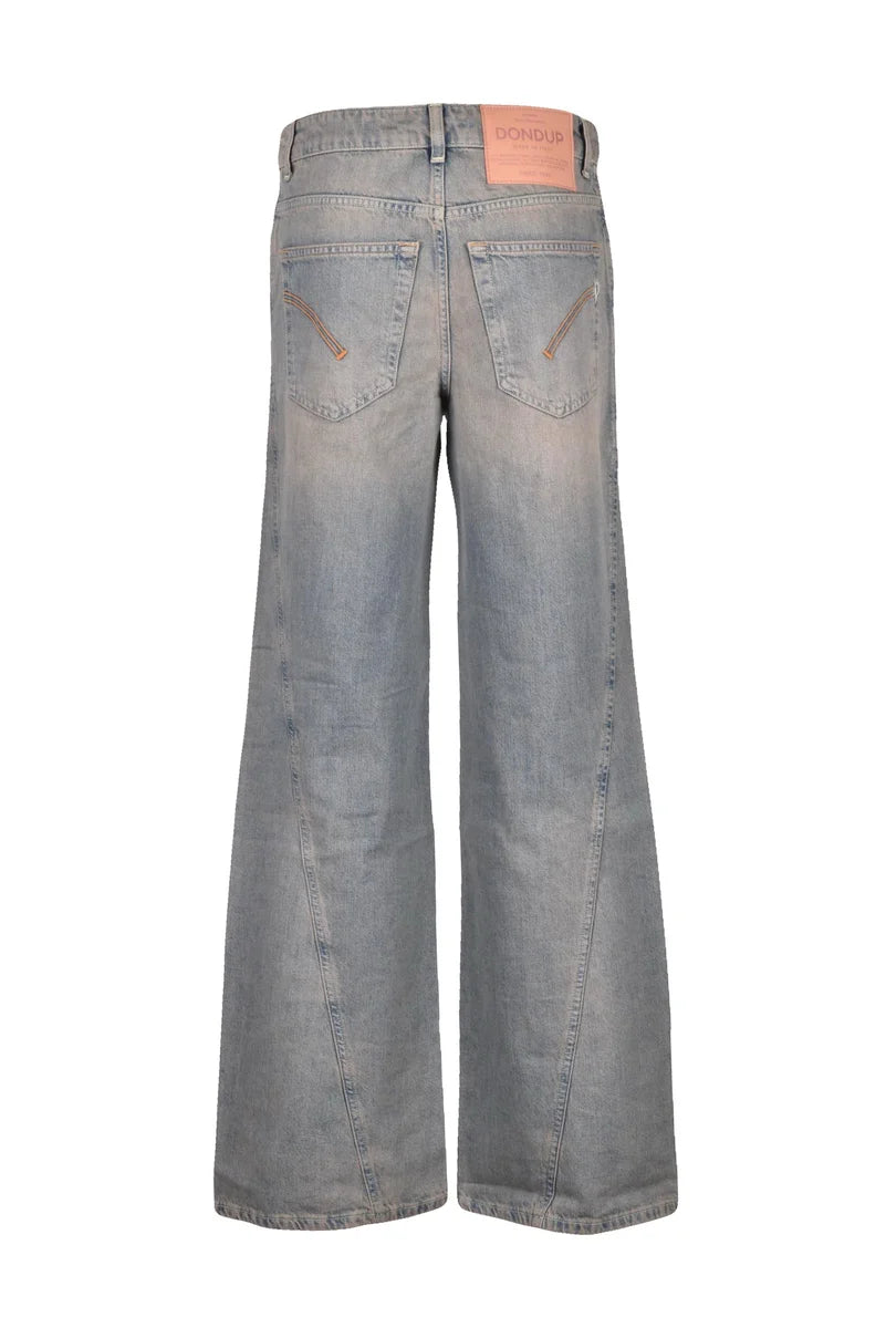 Dondup Jeans Amoy Cotone Riciclato - Blu