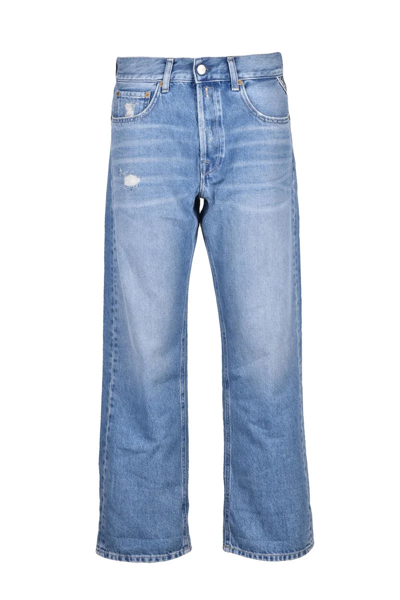 Replay Jeans Lycra - Blu