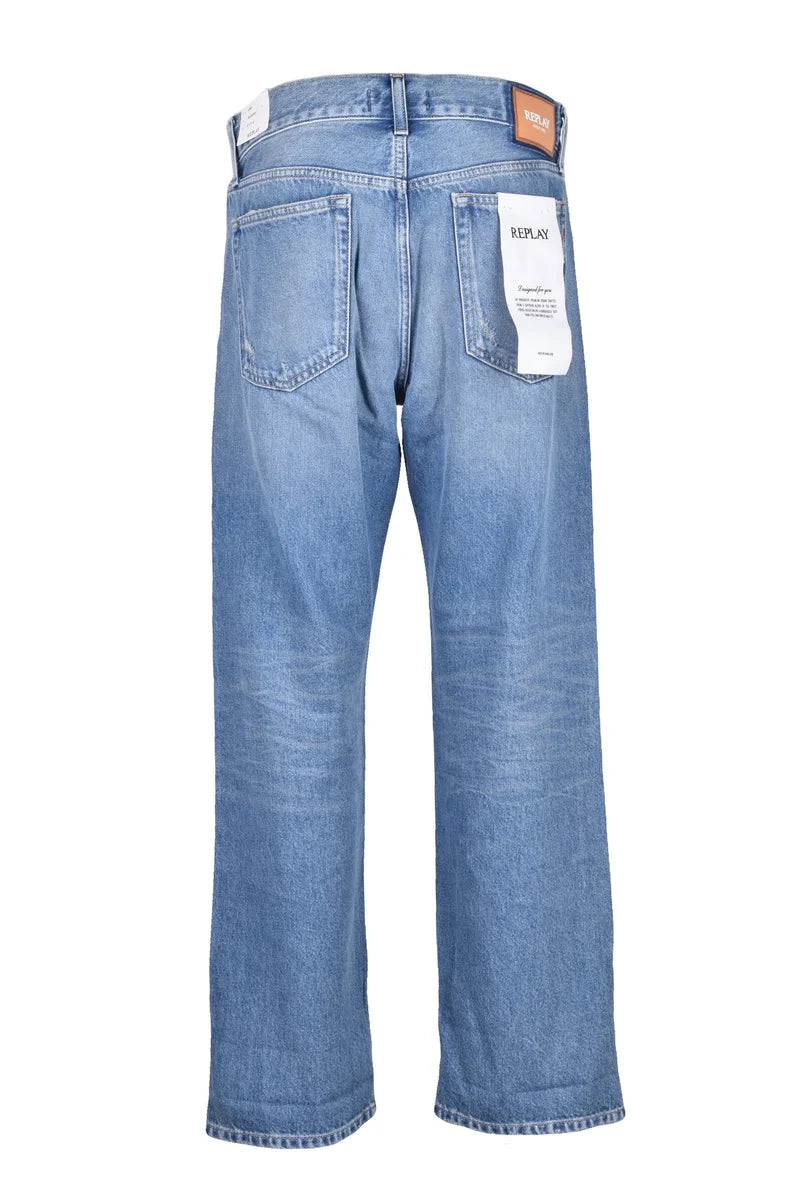 Replay Jeans Lycra - Blu