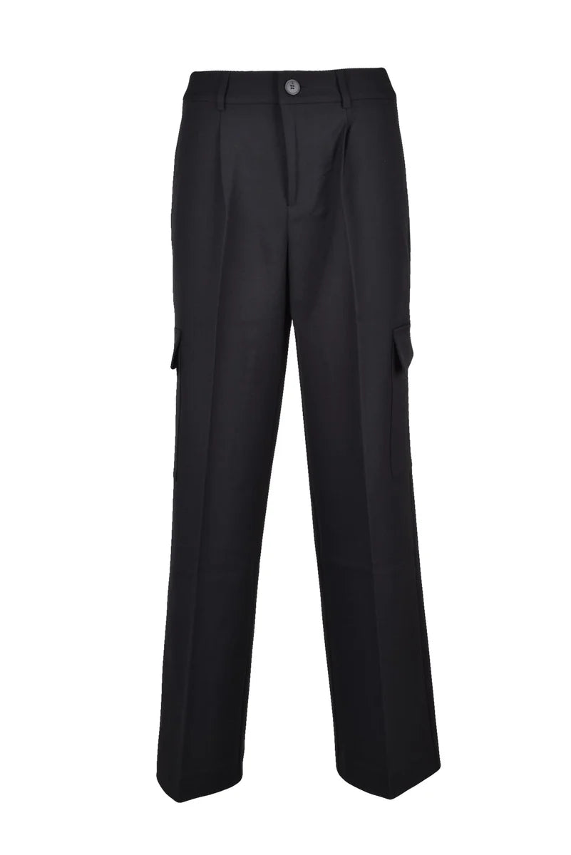 Calvin Klein Jeans Cargo Trousers Polyester Elastane - Black