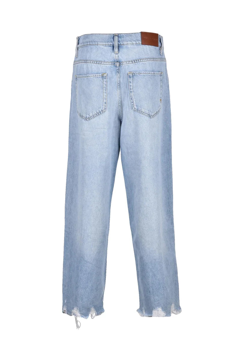 Pinko Jeans Estelle Lyocell Cotone - Blu