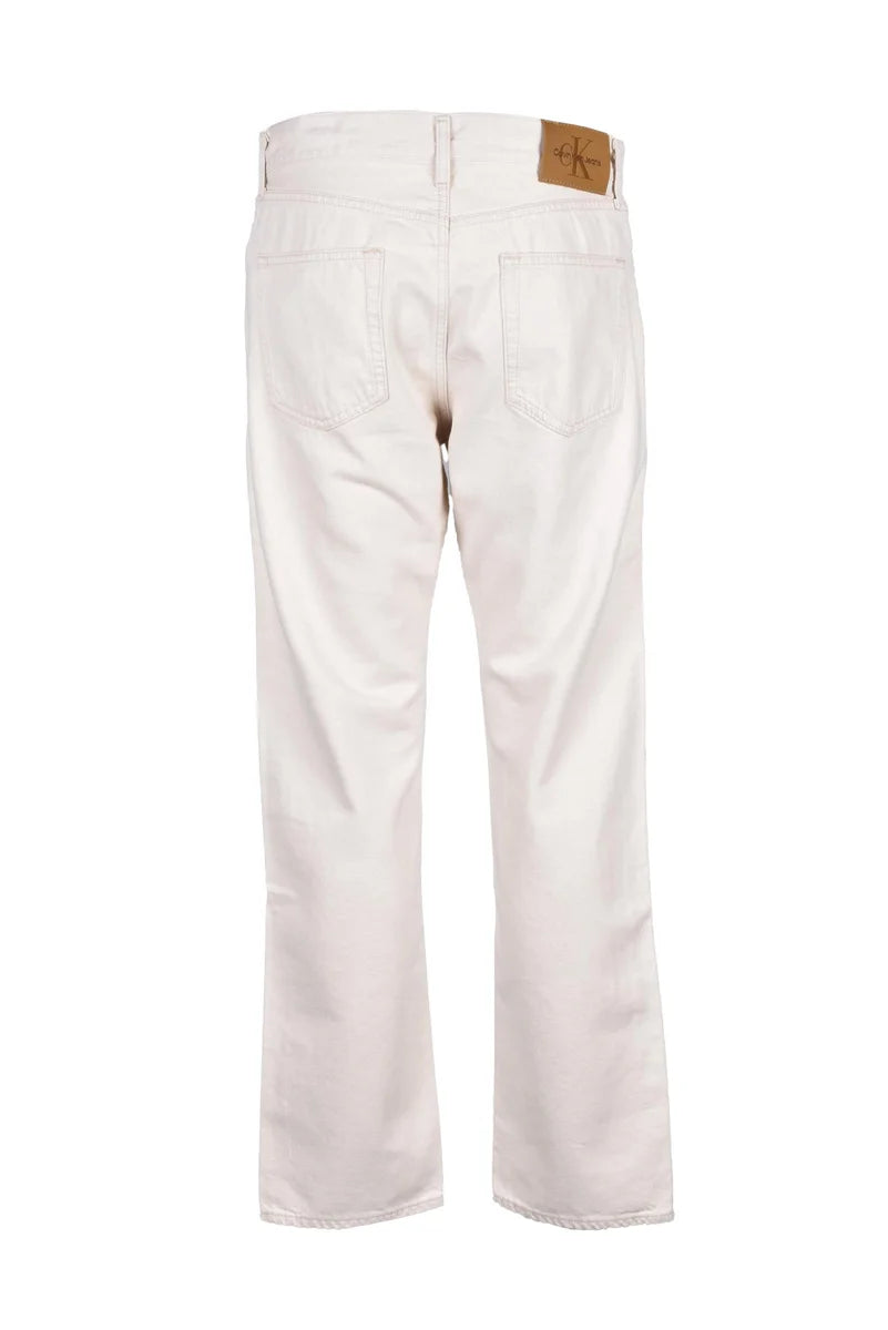 Calvin Klein Jeans Cotton Lyocell Linen Jeans - Beige