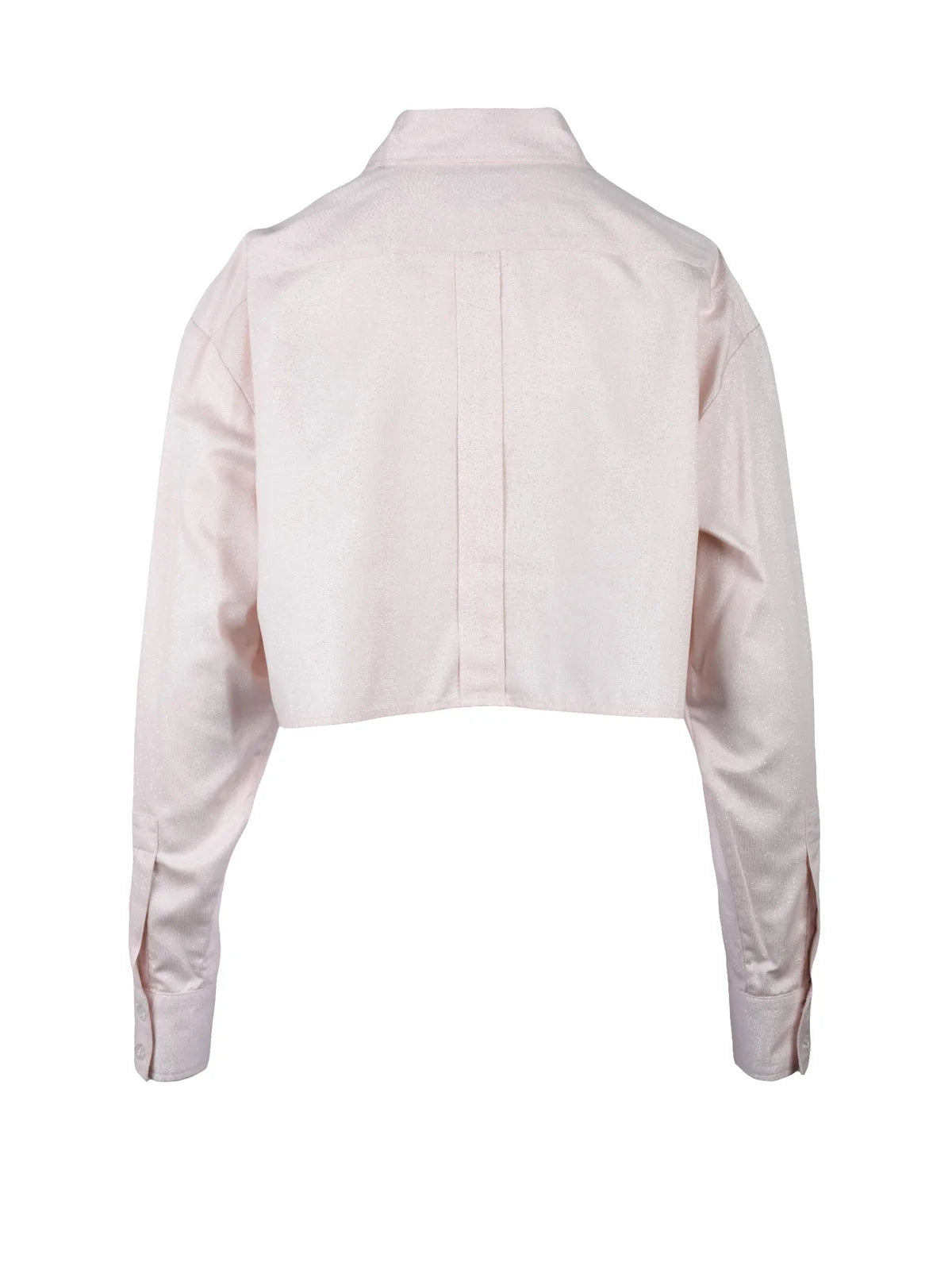 Chiara Ferragni Camicia Corta Lamé - Rosa