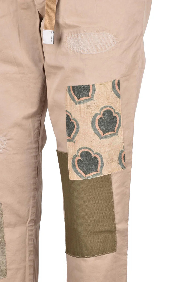 White Sand Pantaloni Stretch - Turchese