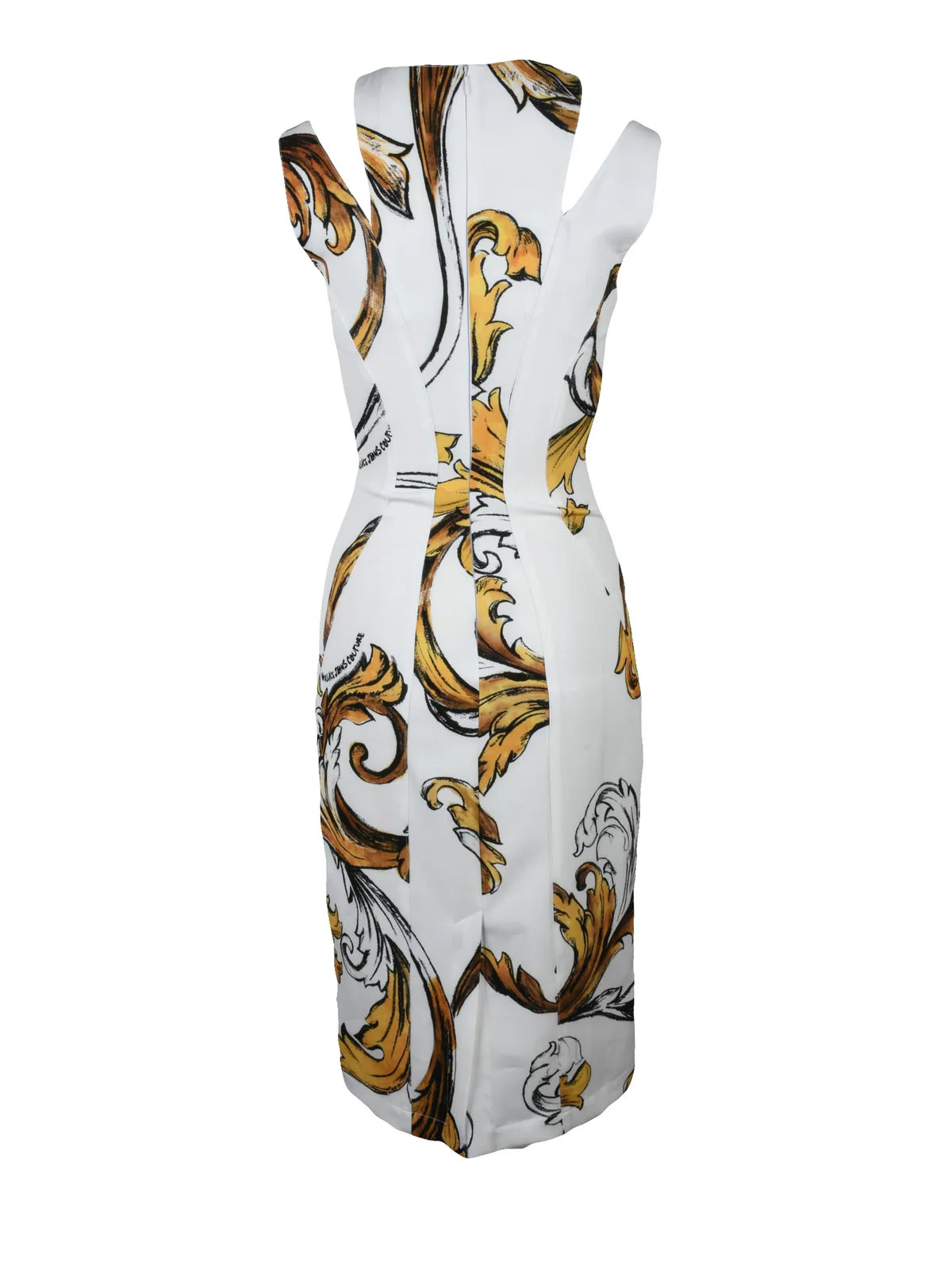 Versace Jeans Couture Vestito Tubino - Bianco