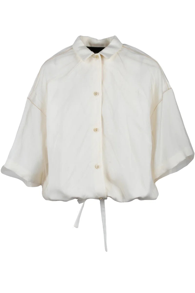 Fabiana Filippi Giacchino Tulle - Bianco