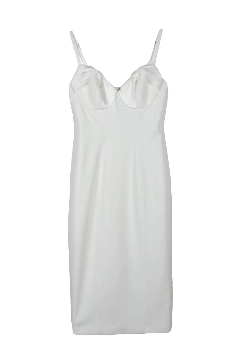 Elisabetta Franchi Abito Tubino - Bianco