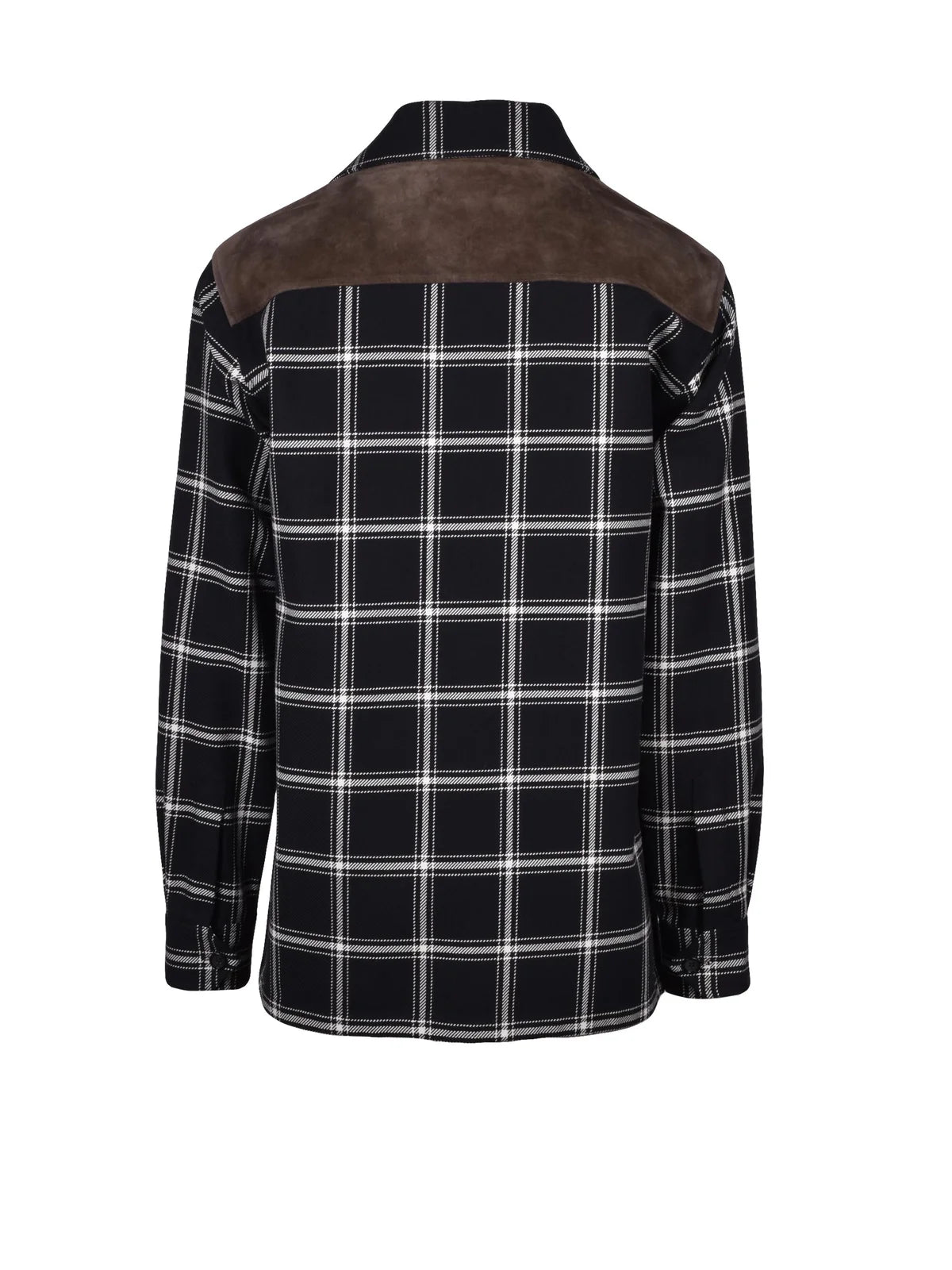 Alexander McQueen Camicia Giaccone - Nero/Bianco