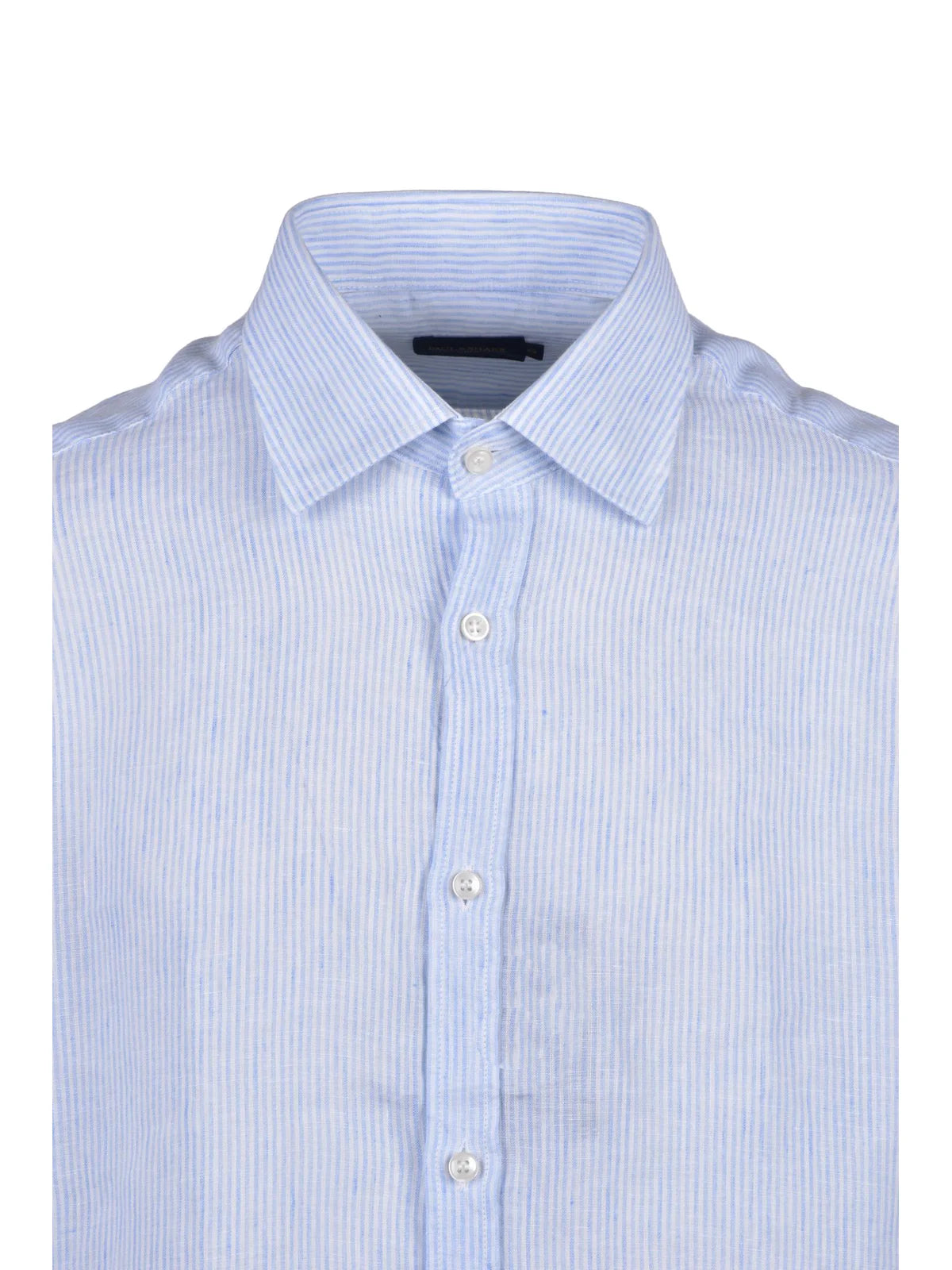 Paul & Shark Camicia Lino - Bianco/Blu