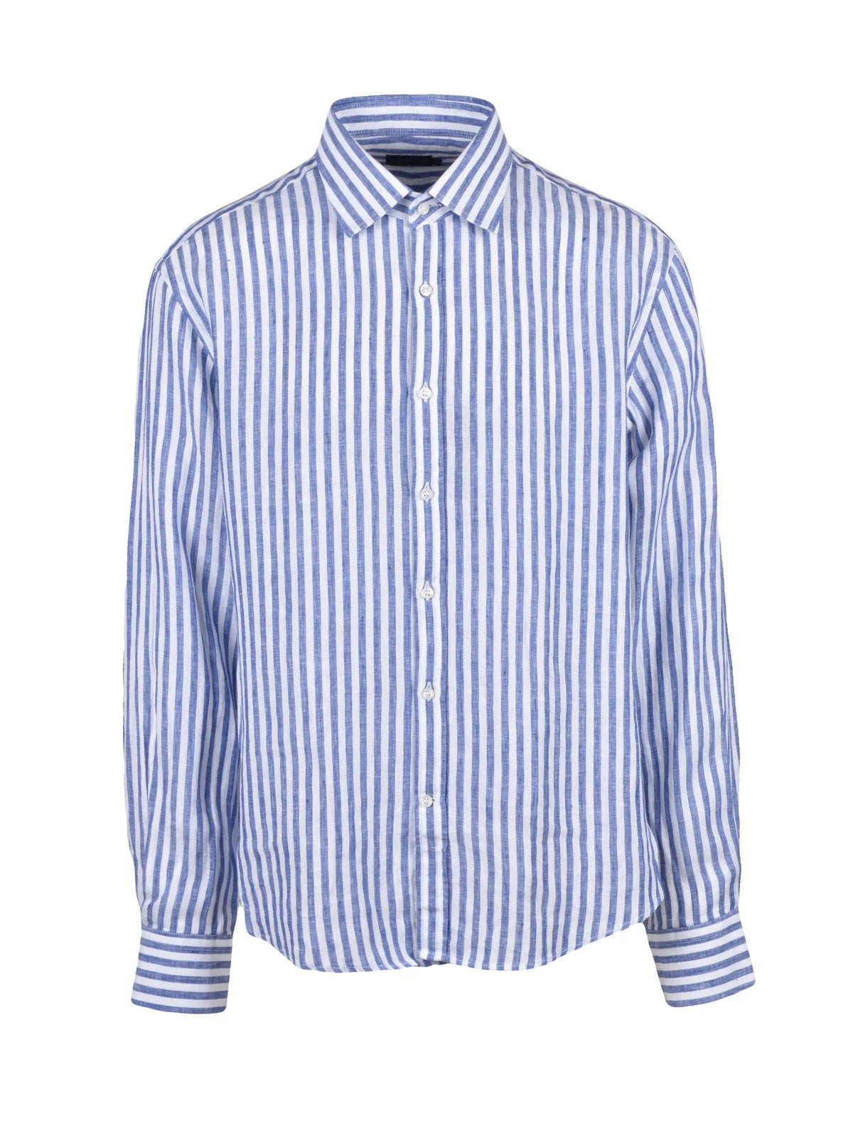 Paul & Shark Camicia Lino - Bianco/Beige
