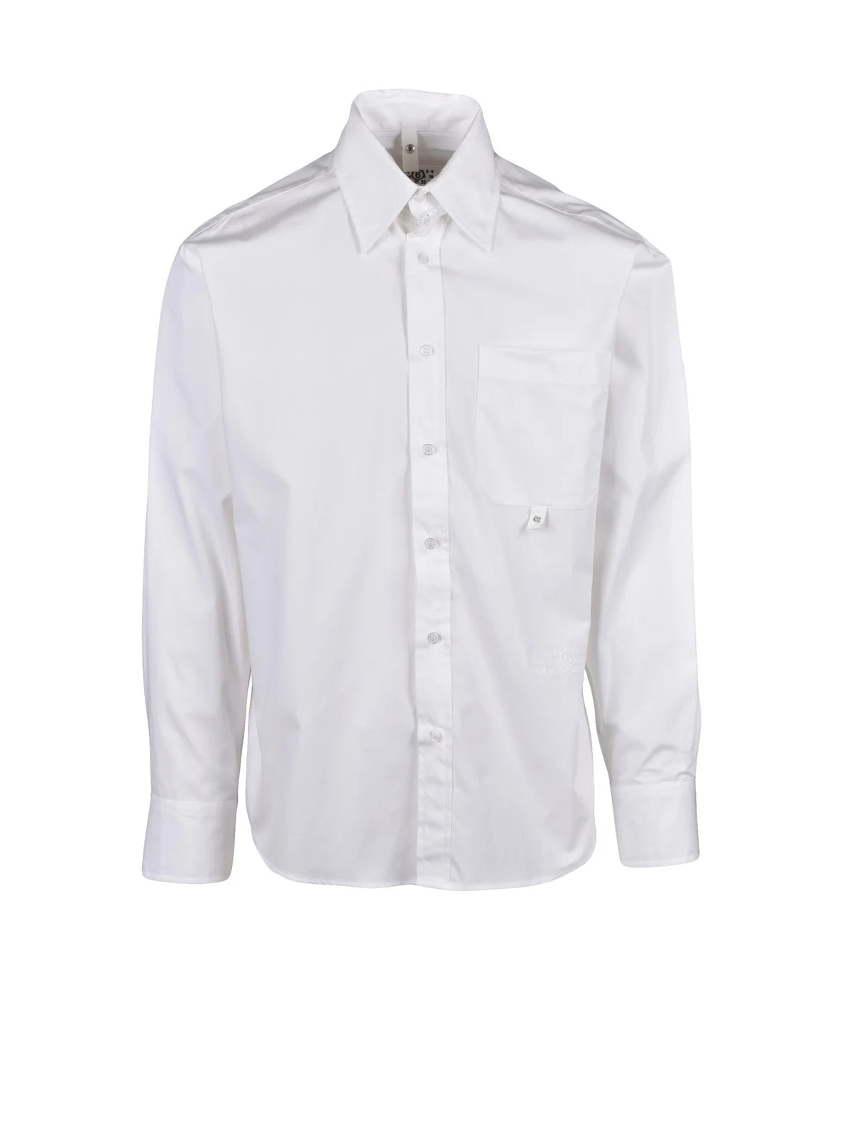Maison Margiela Camicia Cotone Over - Bianco