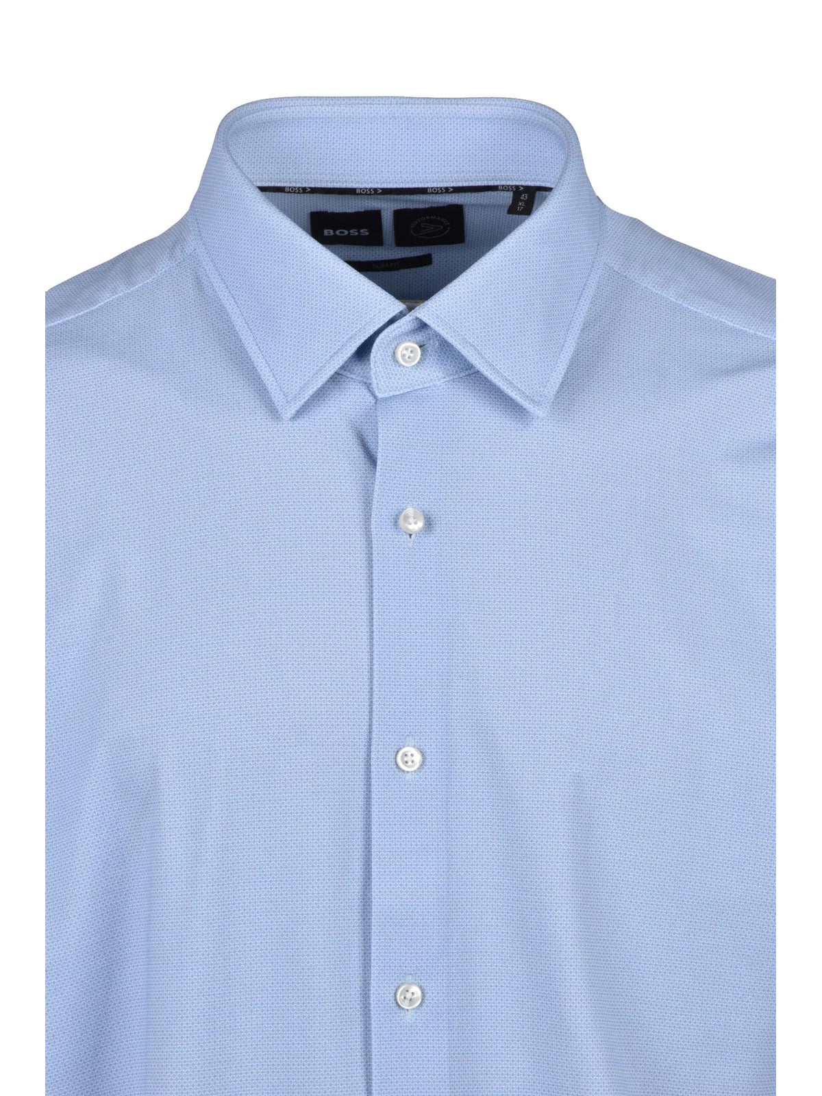 BOSS Camicia Stretch - Celeste