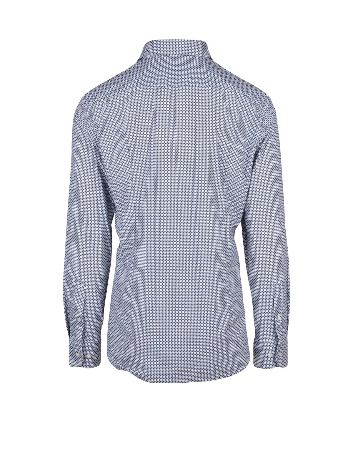 BOSS Camicia Stretch - Bianco/Blu