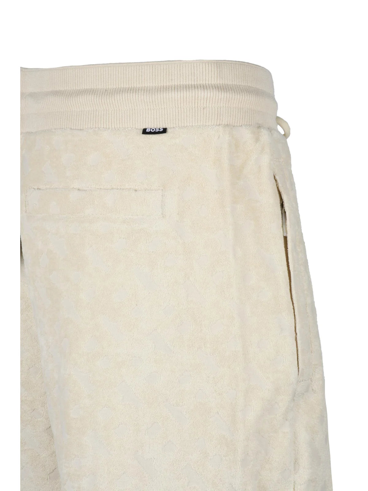 BOSS Terry Bermuda Shorts - White