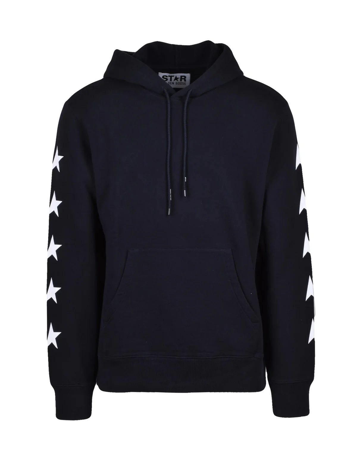 Star Golden Goose Felpa con Cappuccio - Nero